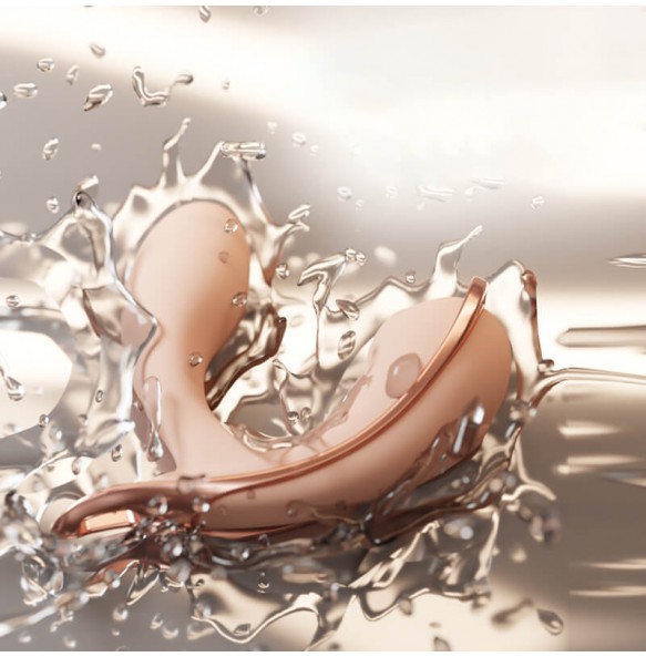 Japan GALAKU - Peach Pro Wearable Suction Vibrator With Panty (Smart APP Model - Chargeable)